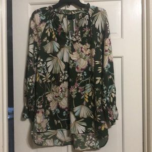 Kaari Blue womens blouse